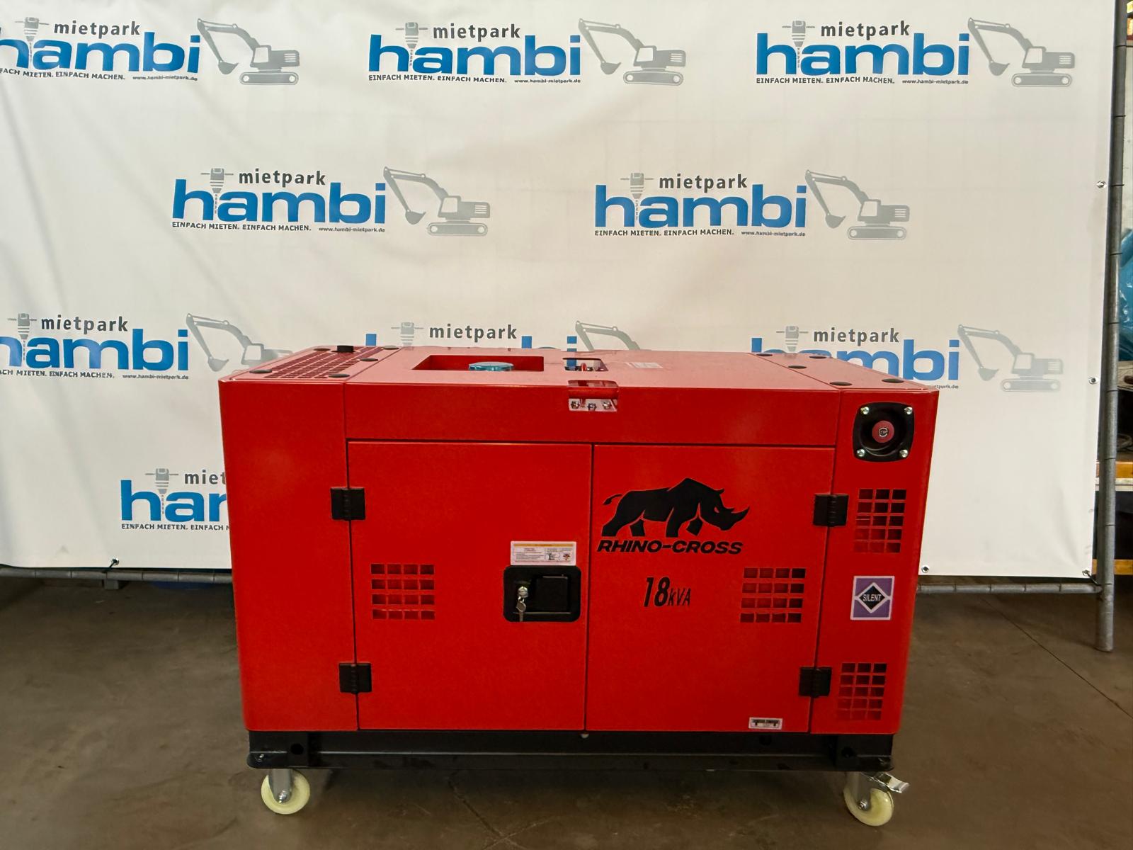 Rhino-Cross 18 kVA Stromgenerator mieten in Sonsbeck-Hamb - Bild 1