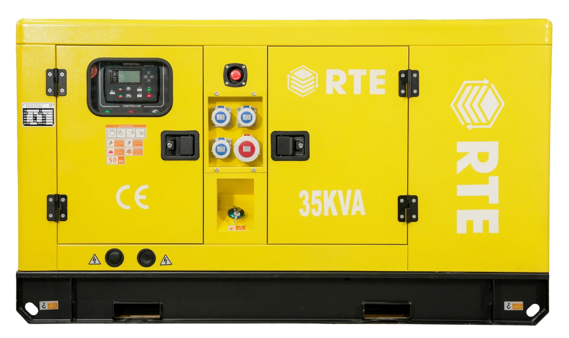 RTE 35 kVA Stromaggregat mieten in Sonsbeck-Hamb - Bild 1